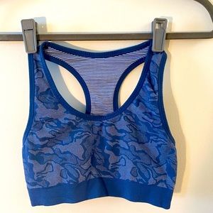 Reversible sports bra